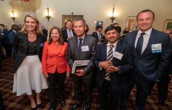 Consul General Dr. T.V. Nagendra Prasad had joined the Annual California Chamber (CalChamber) Capitol Summit for California Consular Corps and California business community in Sacramento including the Host Committee Breakfast. US Assistant Secretary of Commerce for Global Markets and Director General of the US and Foreign Commercial Service Mr. Arun Venkataraman shared insightful developments on trade and investment in the US and overseas. California Governor’s Office of Business and Economic Development (Go-Biz) Deputy Director of International Affairs and Trade Ms. Emily Desai discussed state’s economic strengths & opportunities. California Lieutenant Governor Eleni Kounalakis & CalChamber Board Chairman Kailesh Karavadra shared their perspectives on California’s accomplishments at the Breakfast meeting which also attended by about 1500 government, business leaders & Consular Corps.